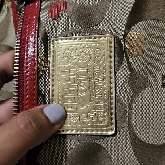 Poppy Coach Crossbody purse - Picture 2 of 15